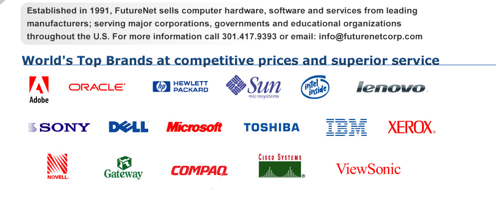 Authorized Reseller of Dell, HP, Lenovo, Symantec, Panasonic and Samsung brands
